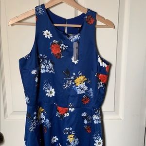 Banana Republic Sleeveless Floral Dress NWT